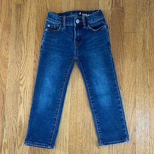 Gap Boys Medium Wash Straight Legged Jeans